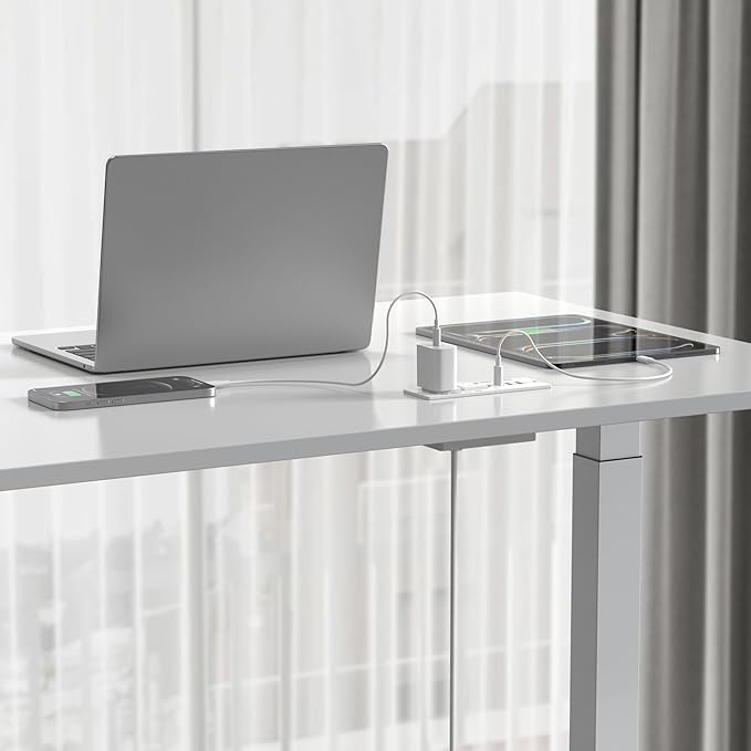 Recessed Power Strip Fast Charging Station 2 PD 65W USB C, Flush Mount