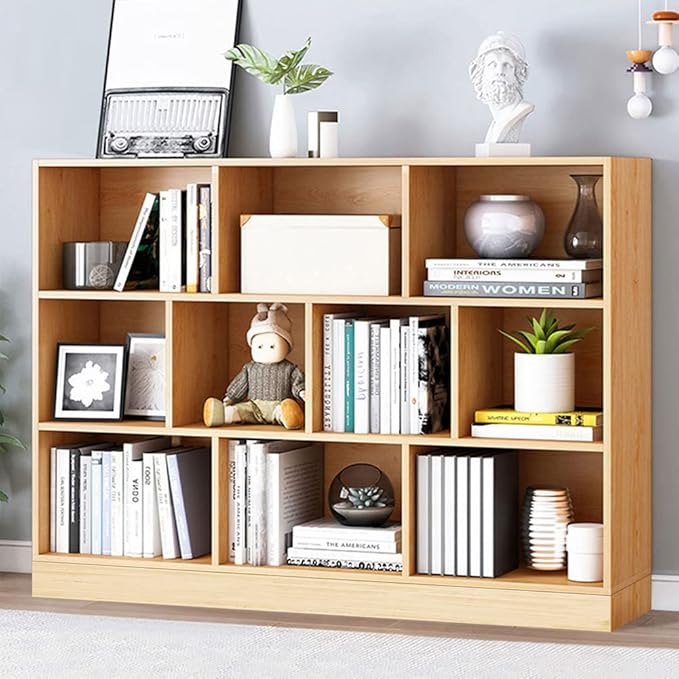 IOTXY Open Shelf Low Bookcase