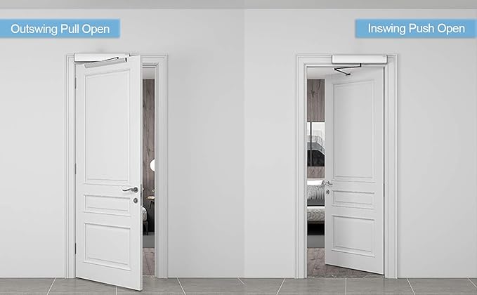 Olideauto Touchless Commercial Door Opener Automatic (2pcs)