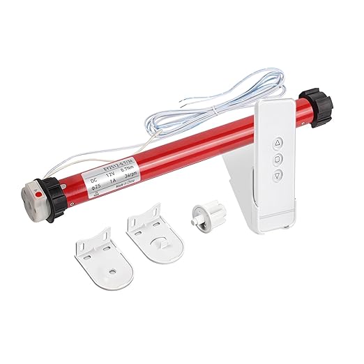 Rollerhouse DC12V EY2512 Shade Motor Electric Blind Motor Remote Control Wired