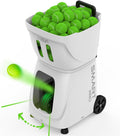 PUSUN｜PT-Smart Pro Internal Oscillation Tennis Ball Machine: App with 12 Built-in Training Modes, 28-Pt Custom Drills,75MPH, 5H,32.6lb Portable for Tennis & Padel,Training, Practice,Beginners to Pros