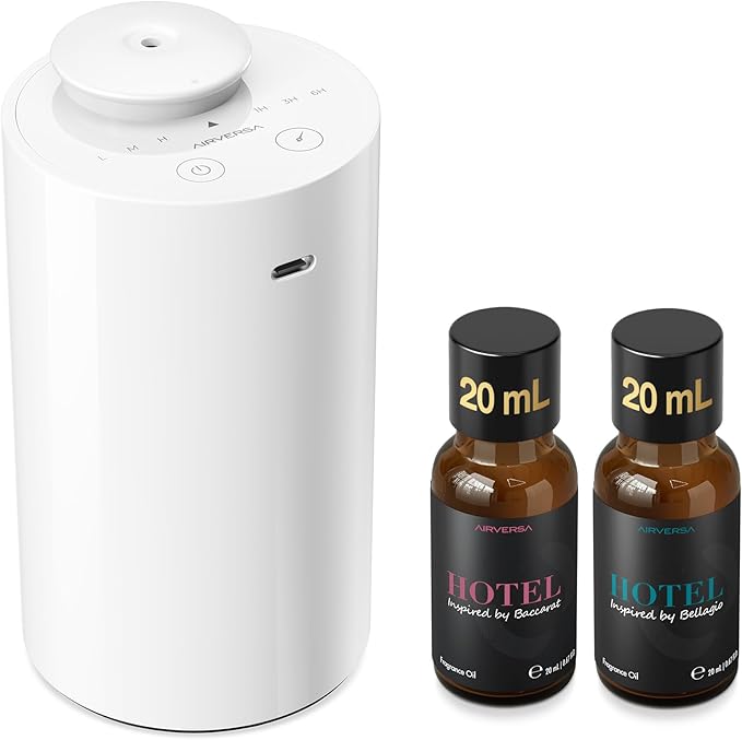Airversa Waterless Essential Oil Diffuser Starter Kit