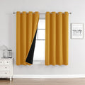 ChrisDowa 100% Blackout Curtains
