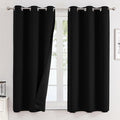 ChrisDowa 100% Blackout Curtains