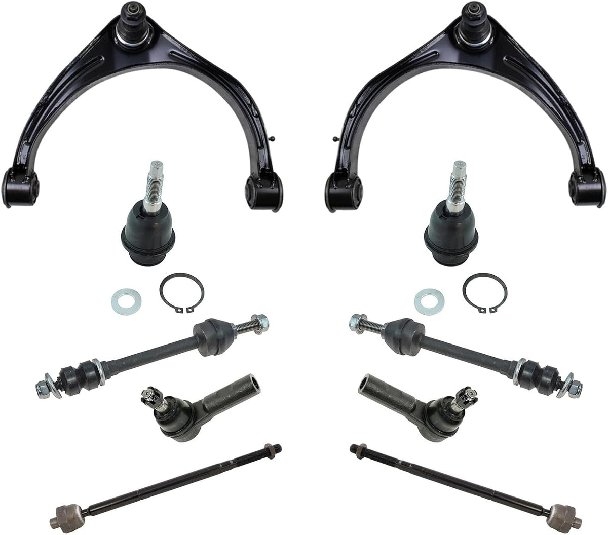 TRQ Front Steering & Suspension Kit 10 Piece