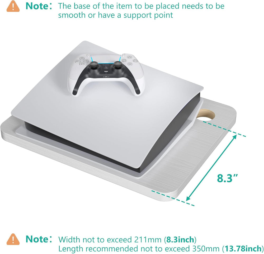 WALI Floating TV Shelf, 3 Tier Projector Shelf for DVD Players, Routers, Game...