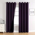 ChrisDowa 100% Blackout Curtains