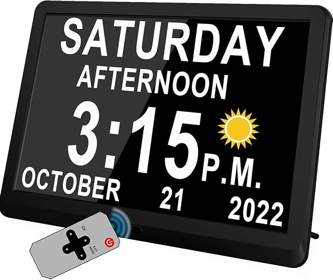 Véfaîî 11.5 Inch Extra Large Digital Clock