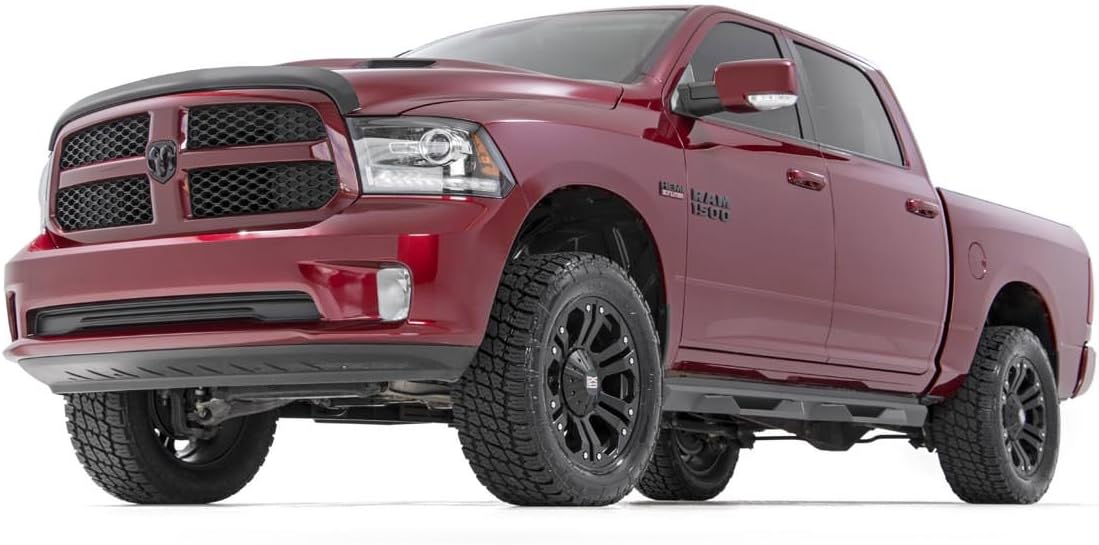 Rough Country 3" Suspension Lift Kit with N3 Struts & N3 Rear Shocks for Ram 1500 4WD (2012-2018) - Silver Upper Control Arms