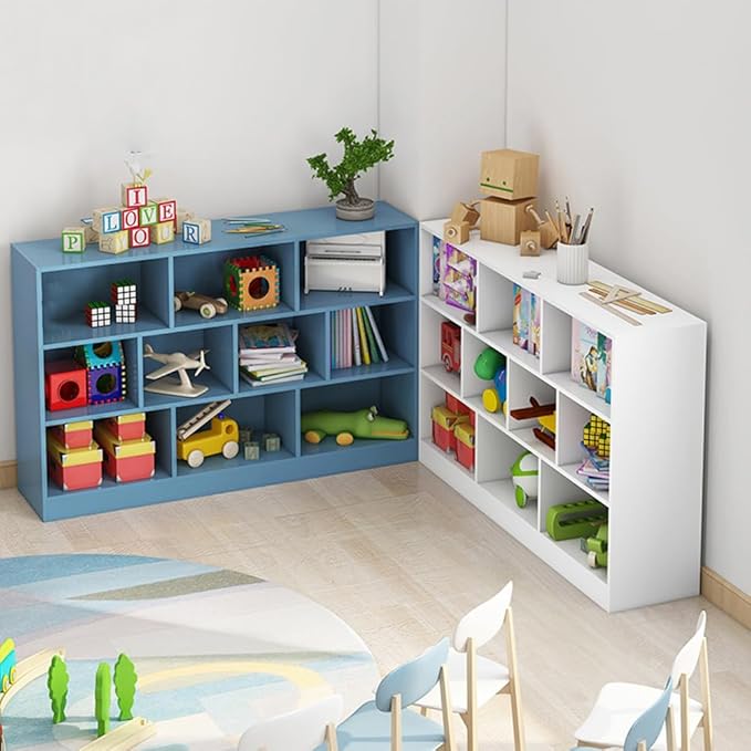 IOTXY Open Shelf Low Bookcase