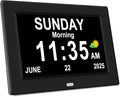 8‘’ Digital Calendar Day Clock, Gifts