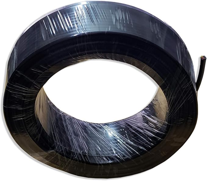 100FT 22 AWG Gauge Wire/Cable RVV 4 Conductor Bare Copper