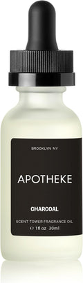 Apotheke Scent Tower Aromatherapy Diffuser Fragrance Refill, Charcoal