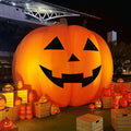 Giant 10Ft Halloween Inflatables Pumpkin Decorations, Blow Up Yard Decorations with 370W Waterproof Air Blower & LED Lights for Commercial Use, Outdoor Yard Lawn Halloween Party