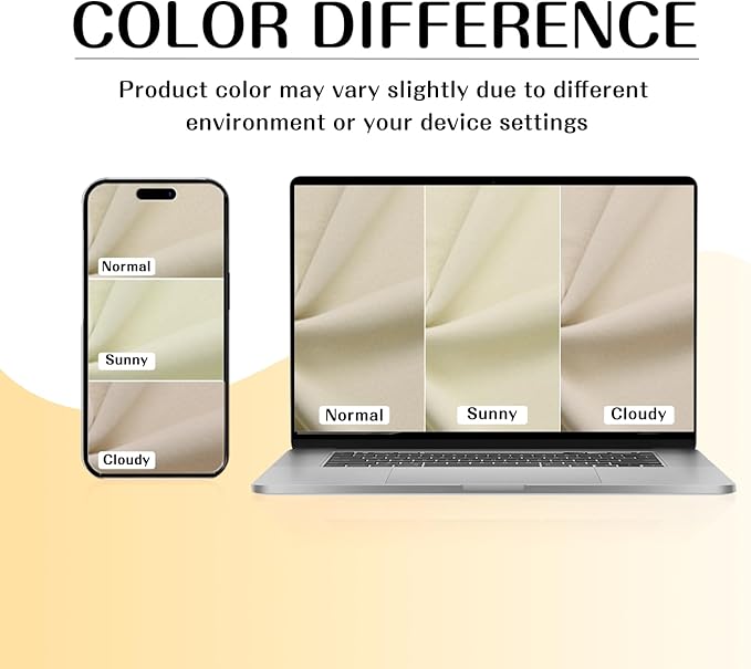 ChrisDowa Room Divider Curtain 96 Inches Long, Wide Blackout Sliding Door