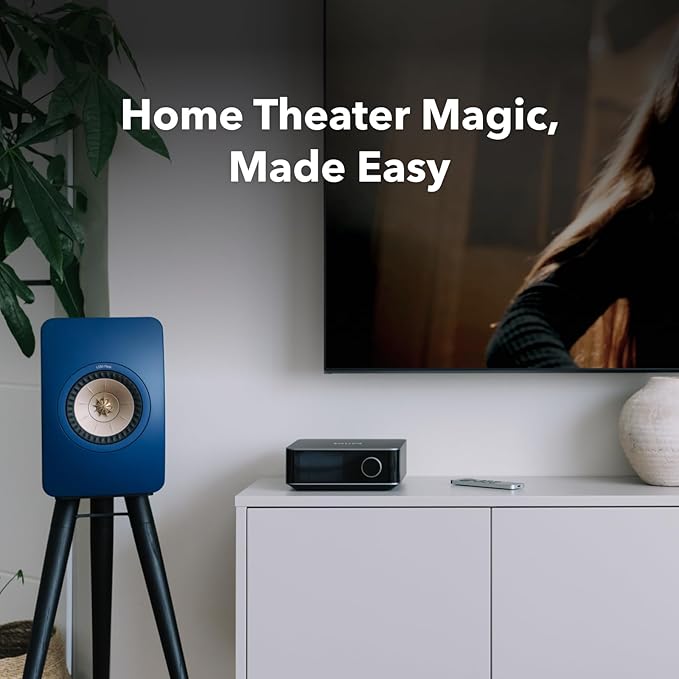 WiiM Amp Ultra with Voice Remote 2 | 100W Streaming Amplifier with Premium ESS