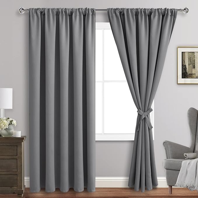 JIUZHEN Blackout Curtains for Bedroom