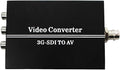 HDSUNWSTD HD 3G SDI to AV CVBS Video Converter Support 1080P L/R Audio Output
