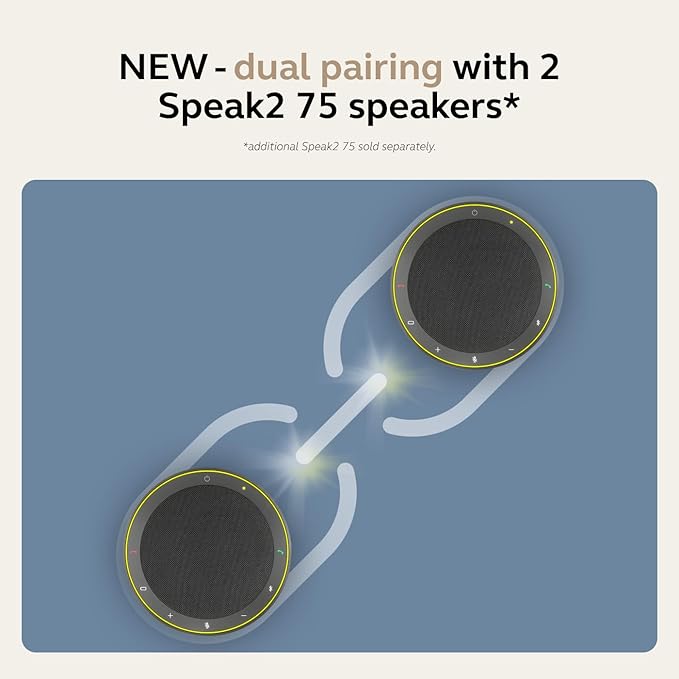 Jabra Speak2 75 Wireless Bluetooth Speakerphone