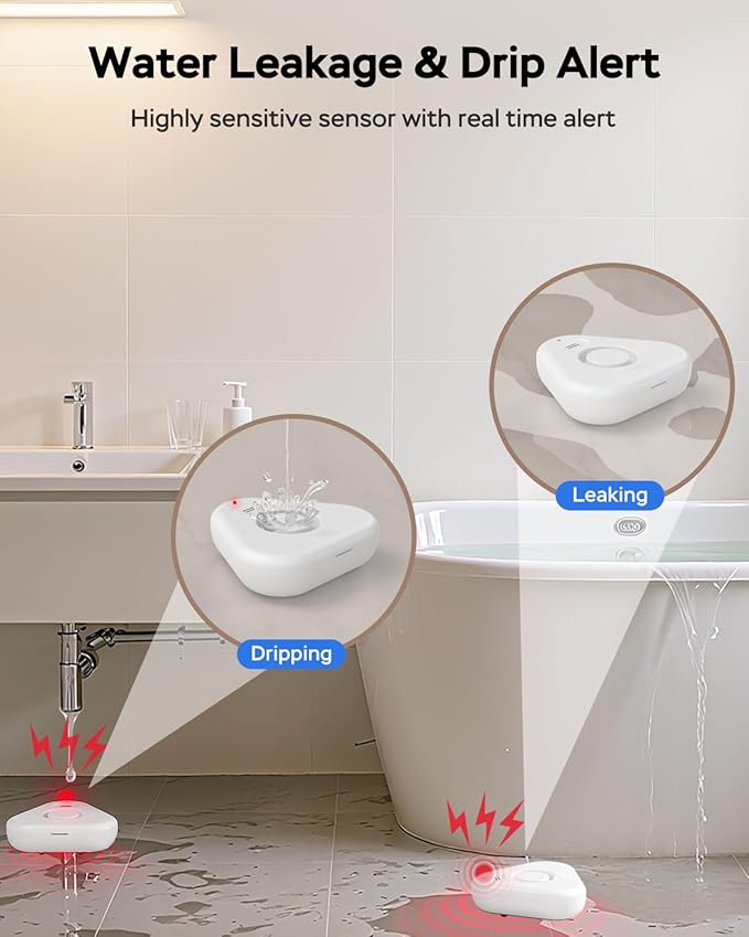 Water Detector Sensor, Water Leak Detectors