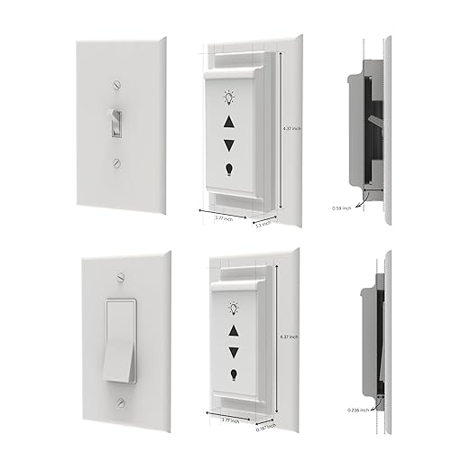 zunzunbee Slate Switch – Zigbee 3.0 Smart Wall Button Remote, Works