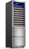 24 Inch Wide Wine and Beverage Refrigerator
