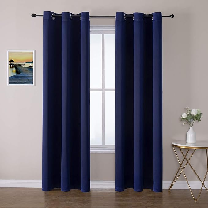 ChrisDowa Grommet Blackout Curtains