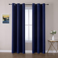 ChrisDowa Grommet Blackout Curtains