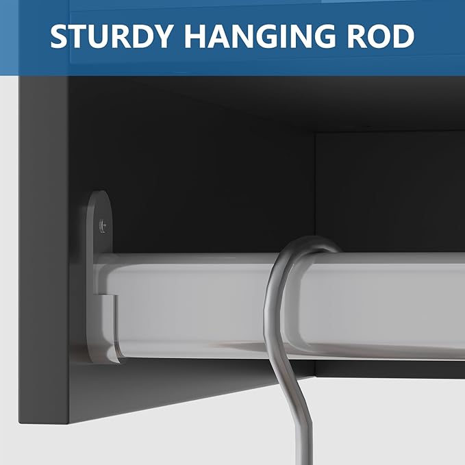 Modular Closet System, Wood Tower Closet Storage