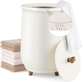 Tangkula Towel Warmer Bucket, 23L Large Luxury Bucket-Style Towel Warmer