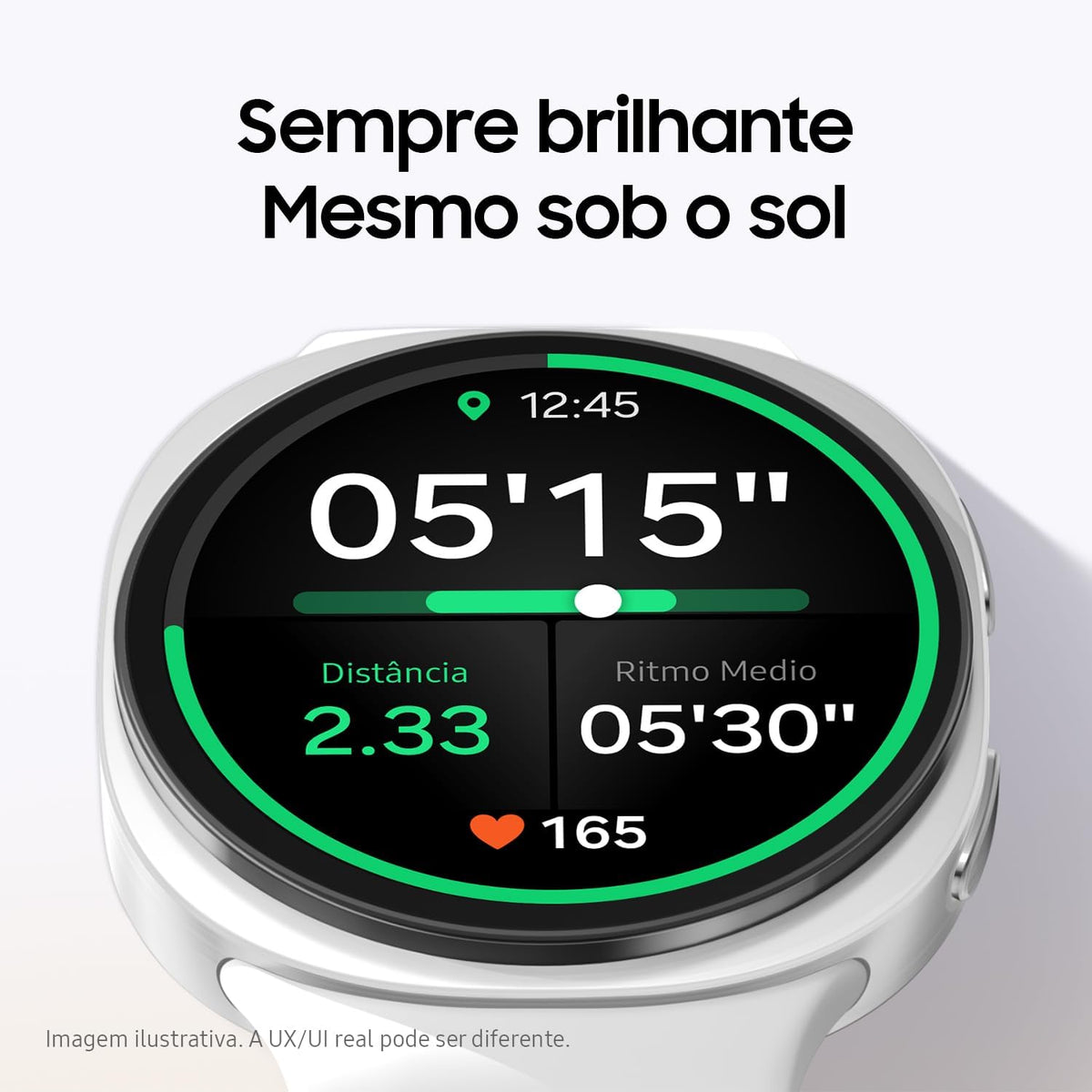 samsung galaxy watch 8 | 44mm | ai showing dimensions