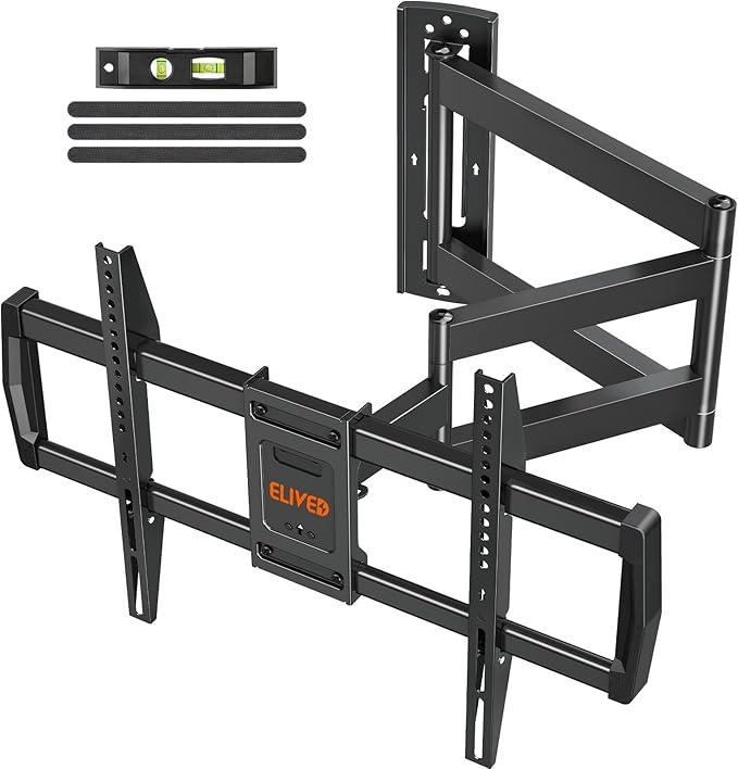 ELIVED Long Arm TV Wall Mount for Most 42-75 Inch TVs, 30 Inch Long Extension