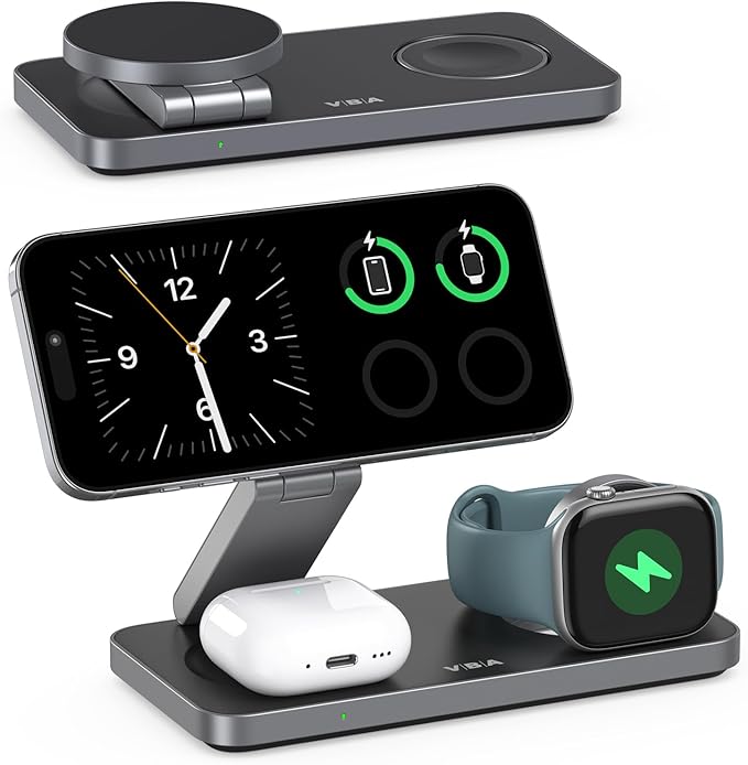 VBA 3 in 1 Wireless Charging Station