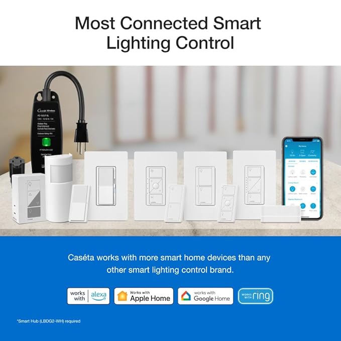 Lutron Claro Smart Light Switch