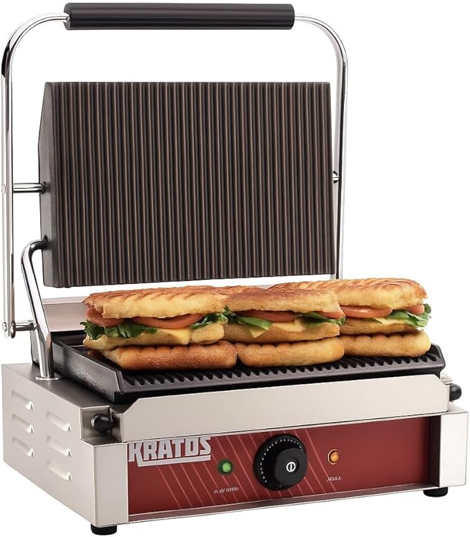 Kratos Commercial Electric Panini Sandwich Grill
