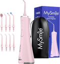MySmile LP211 Cordless Water Flossers, Portable Rechargeable Oral Irrigator