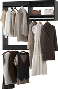 Modular Closet System, Wood Tower Closet Storage