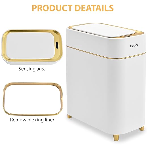 Pukomc Automatic Small Sensor Trash Can