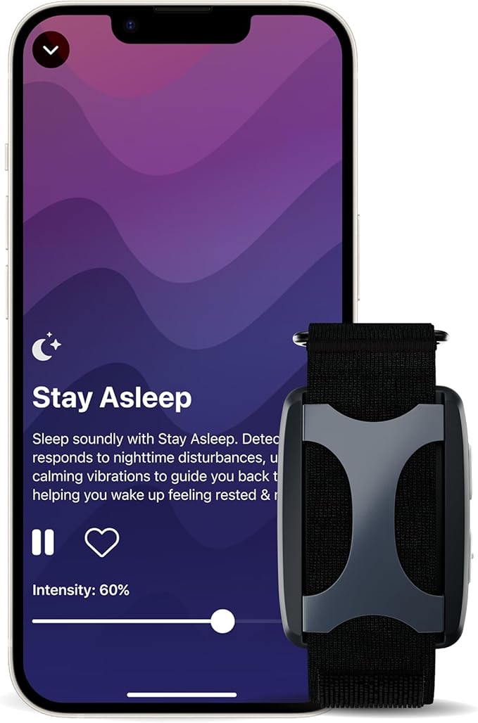 Apollo Neuro Wearable & 12-Month SmartVibes AI Membership – Sleep Aid & Stress