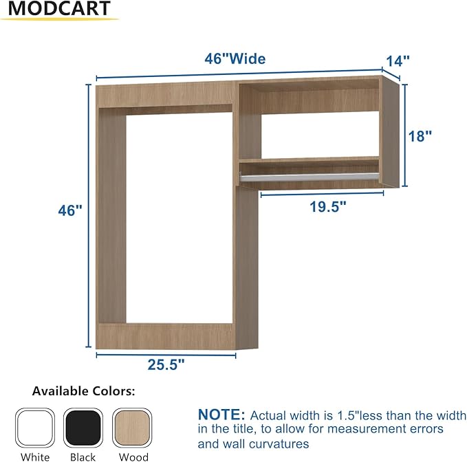 Modular Closet System, Wood Tower Closet Storage