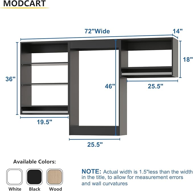 Modular Closet System, Wood Tower Closet Storage