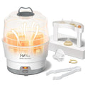 HEYVALUE Ease-Steam Bottle Sterilizer, Compact Baby Bottle Sterilizer, Fast