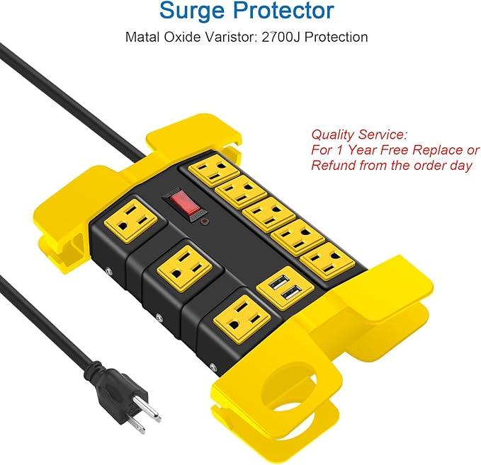 CCCEI Heavy Duty Power Strip