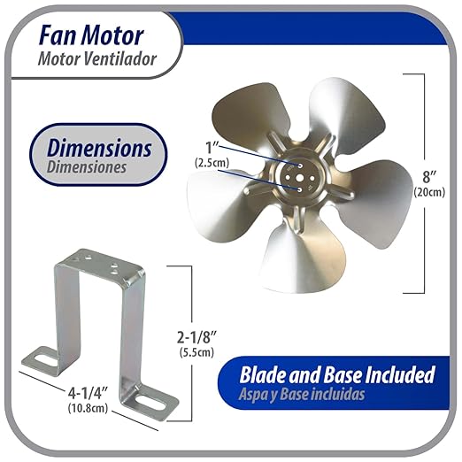 Appli Parts APFM-72E 7W refrigeration condenser and evaporator motor 220V 60Hz