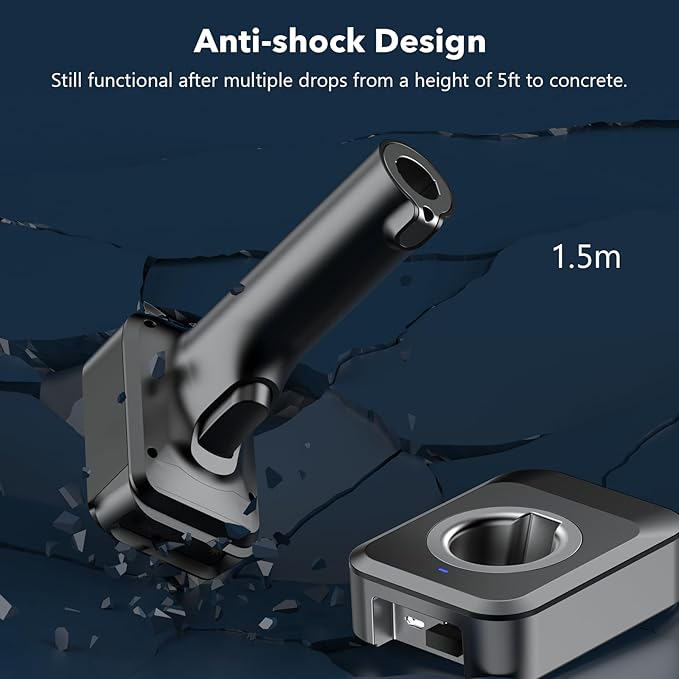 Symcode Pro 1D 2D QR Wireless Barcode Scanner