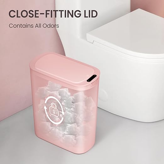 Cesun Motion Sensor Trash Can, 5 Gallon Automatic Bathroom Garbage Can