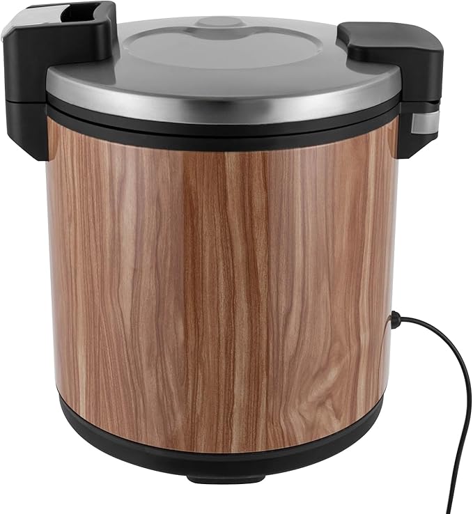 Commercial Electric Rice Warmer, Stainless Steel Rice Warmer Heavy Duty 6Gal