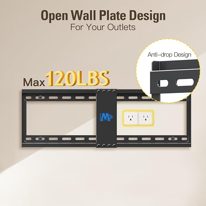 Mounting Dream UL Listed Advanced Tilt TV Wall Mount