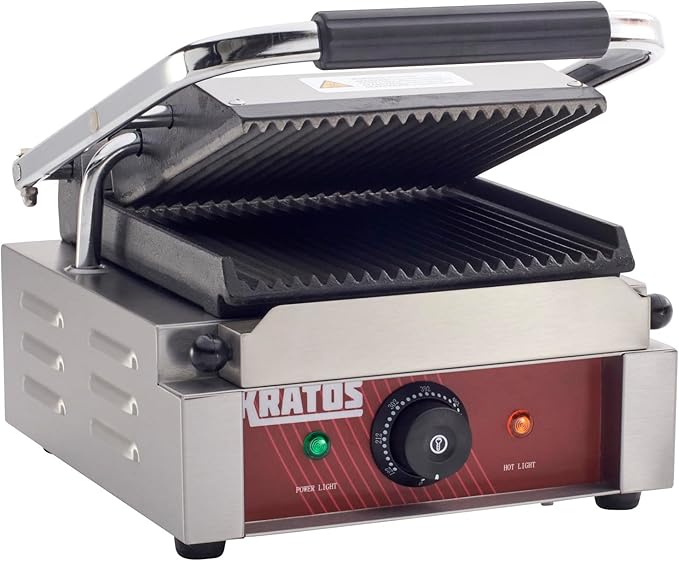 Kratos Commercial Electric Panini Sandwich Grill