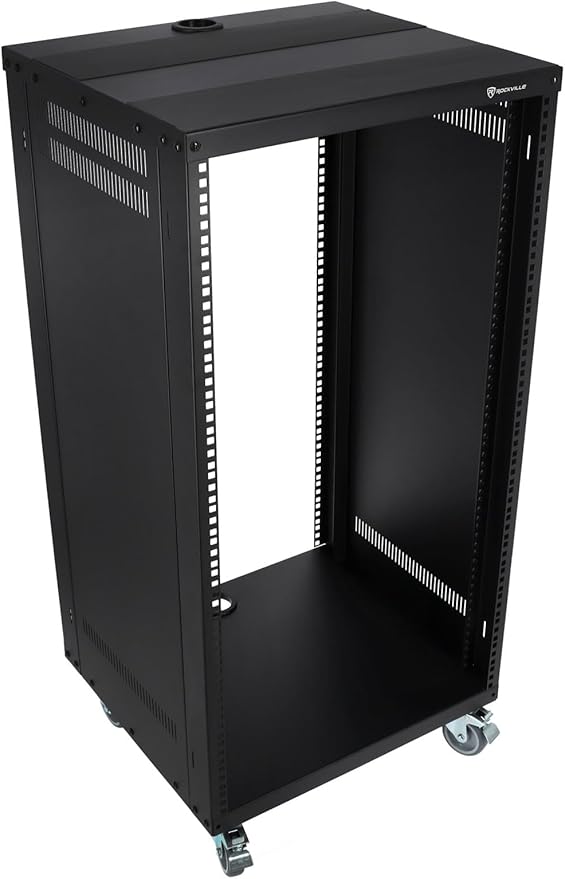 Rockville RR20U 20U Live Sound/Recording Studio Rack Case